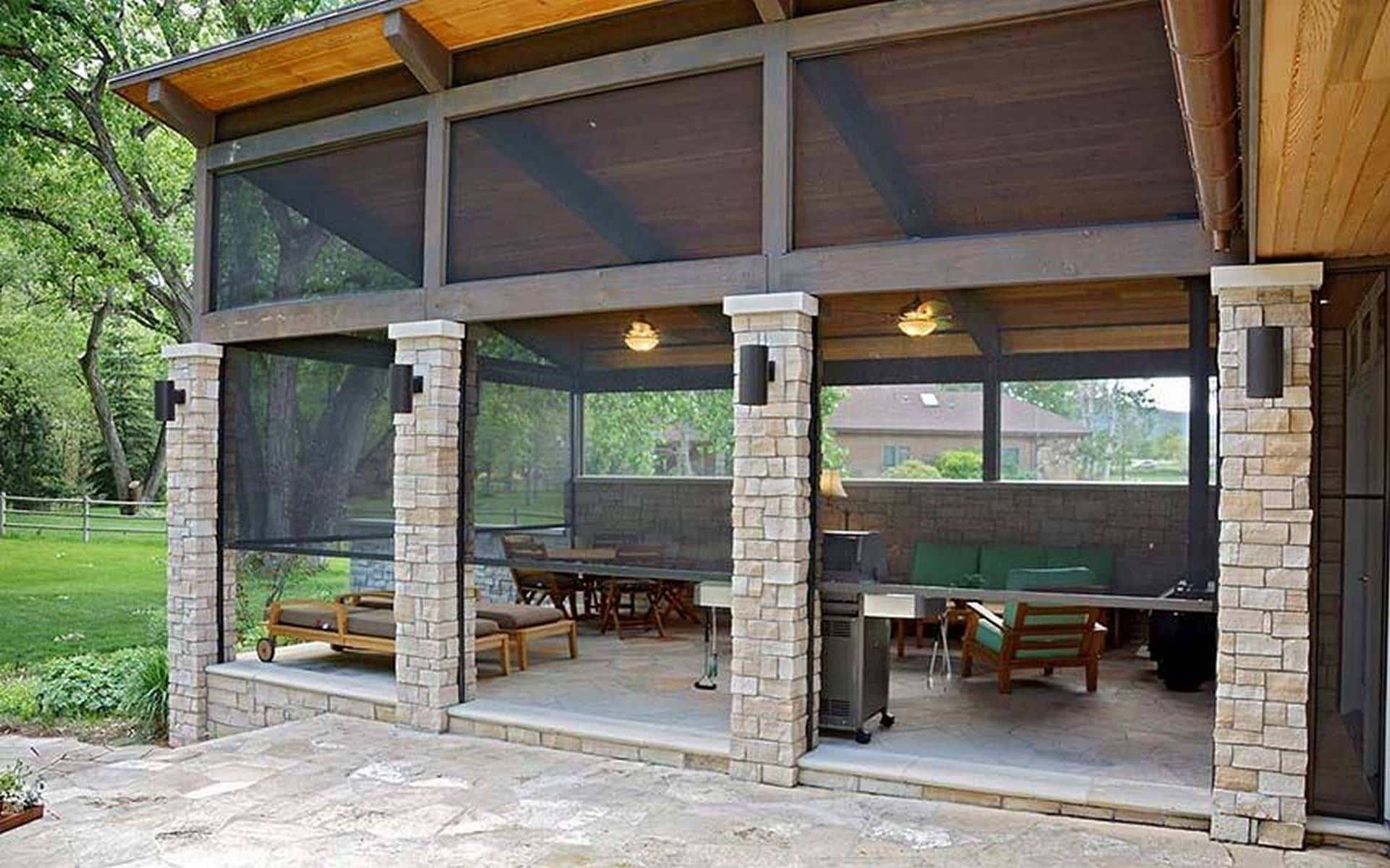 MotionScreen by Universal Screens at Alabama Decks Exteriors Hoover AL